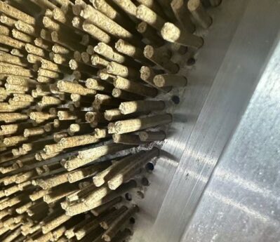 Fine pitting vs rough broken surface