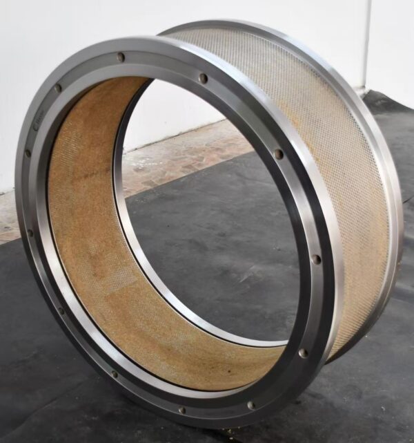 New ring die after run-in process